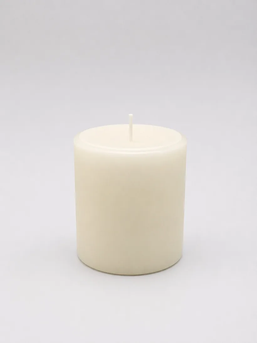 Velón ivory de 3 por 3.5 pulgadas