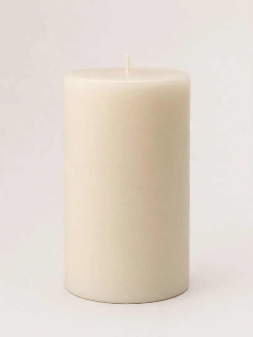 Velón ivory de 4 por 6.5 pulgadas